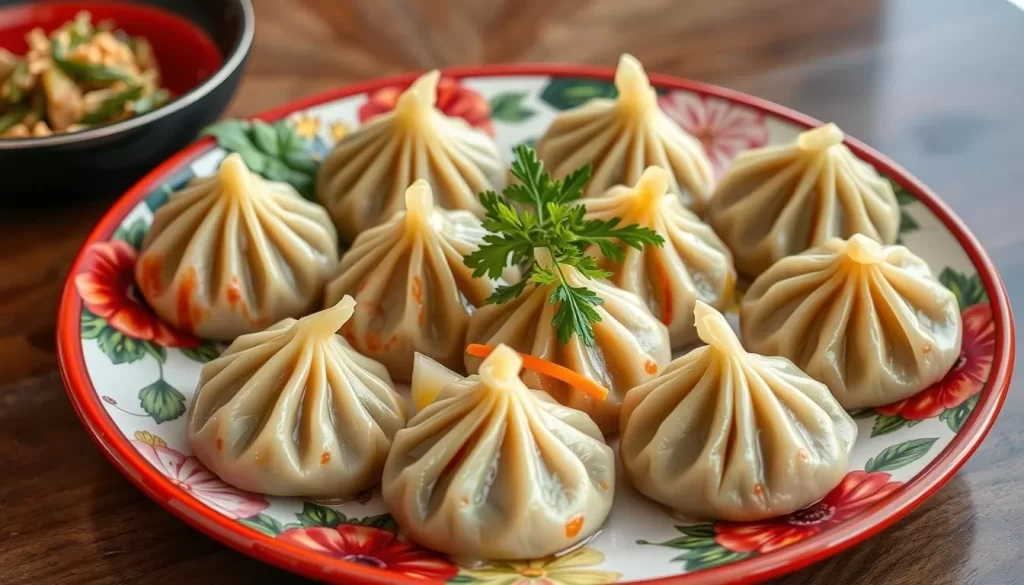 Image of Mildreds' signature veggie dumplings