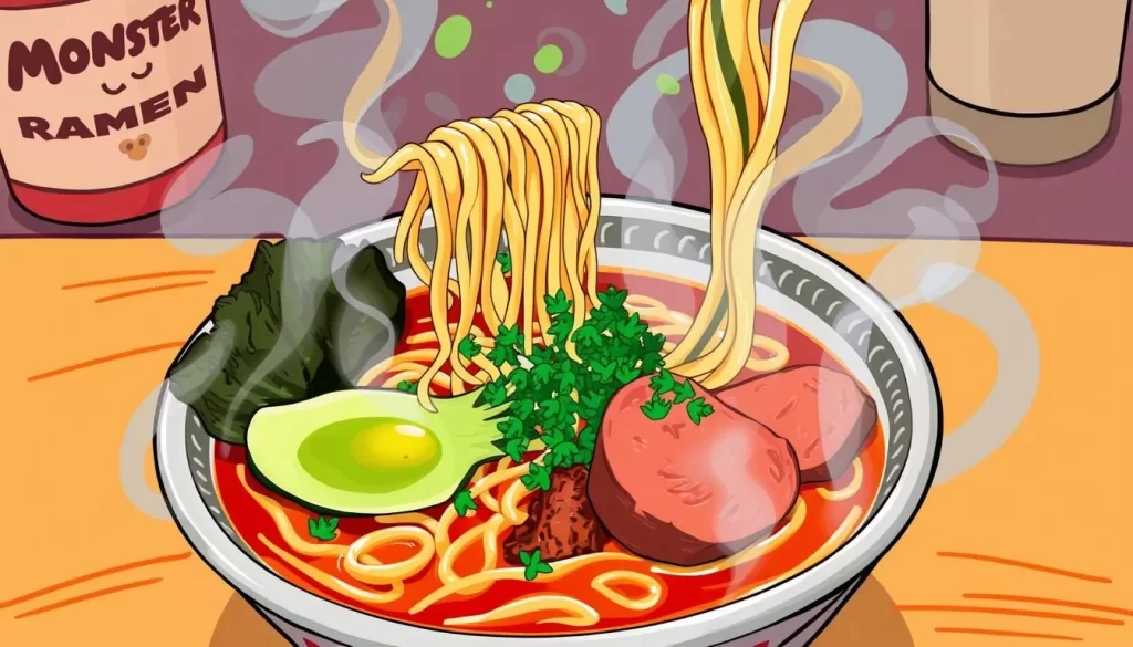 Image of Monster Ramen's beef ramen