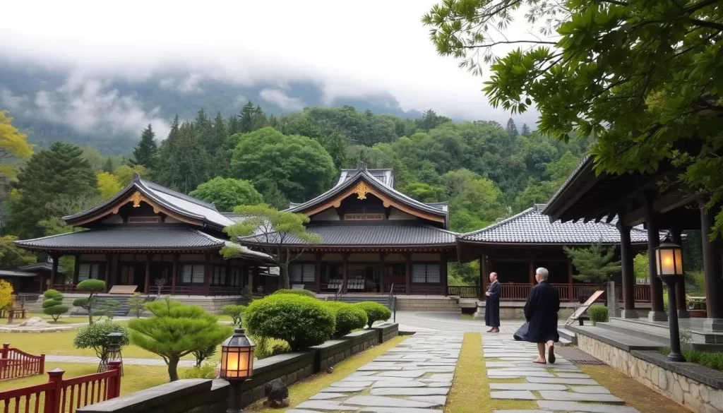 Image of Mt. Koya temple stay experience