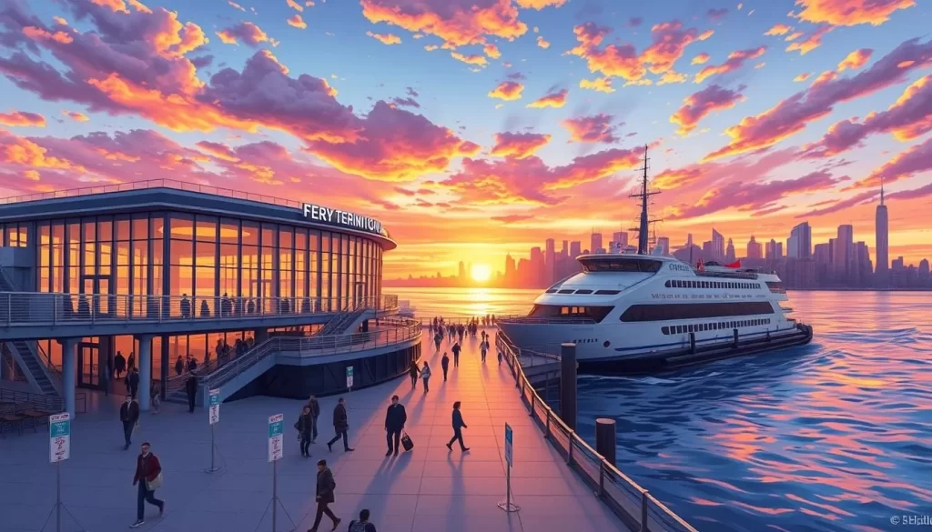 Image of NYC Ferry Terminal