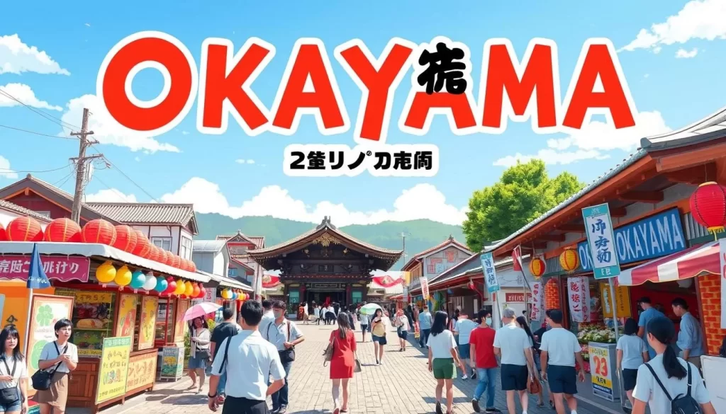 Image of Okayama Prefecture during summer with vibrant festivals