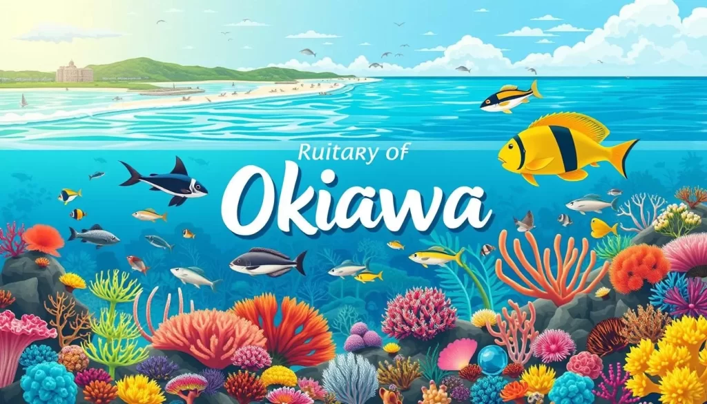 Image of Okinawa's marine parks and aquariums