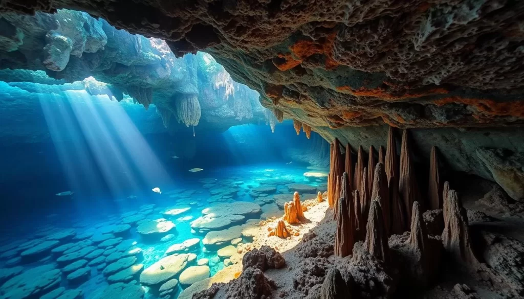 Image of Okinawa's underground attractions