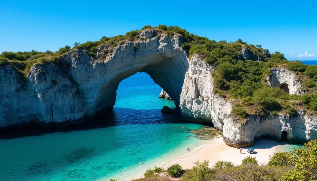 Image of Okinoerabujima island with its limestone caves and beautiful beaches