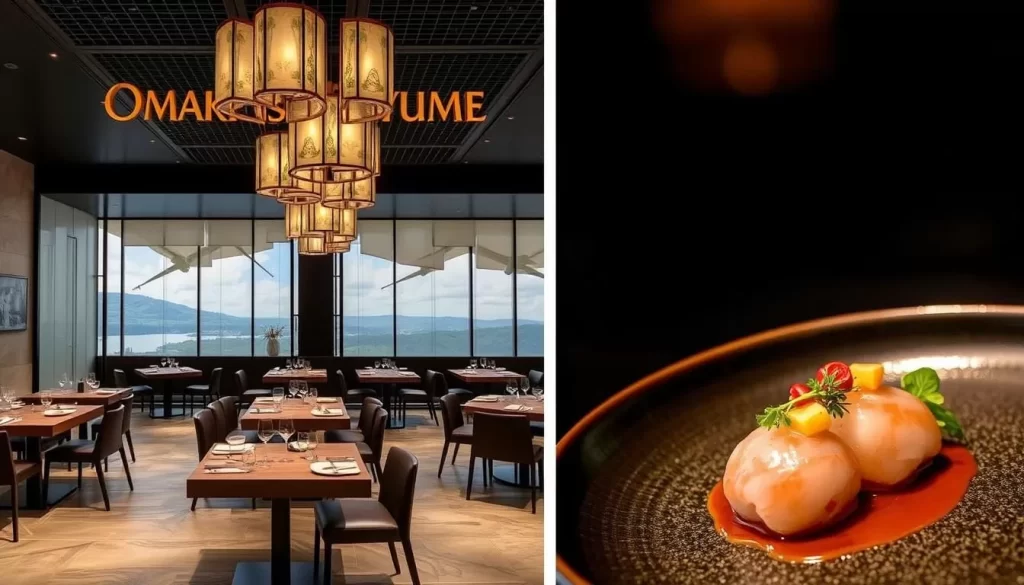 Image of Omakase Yume's interior or signature dish