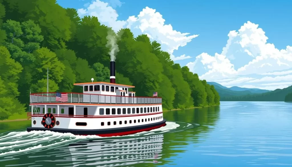 Image of Patriot Cruises steam ferry on the Miles River