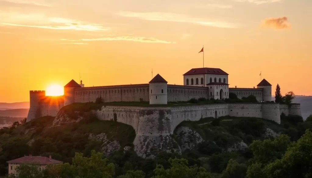 Image of Petrovaradin Fortress in Novi Sad