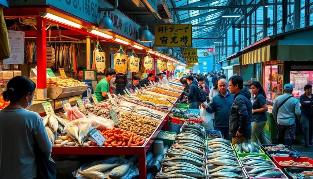 Image of Pier Bandai seafood market