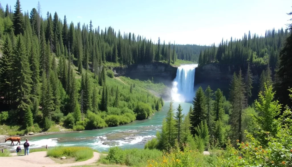 Image of Pisew Falls Provincial Park