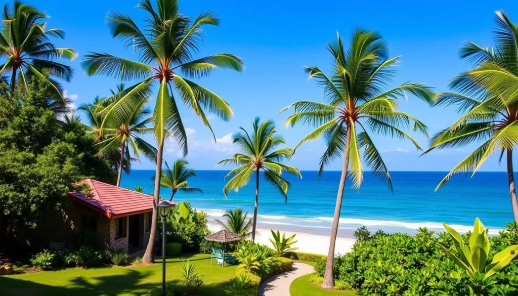 Image of Playa Venao beachfront accommodations