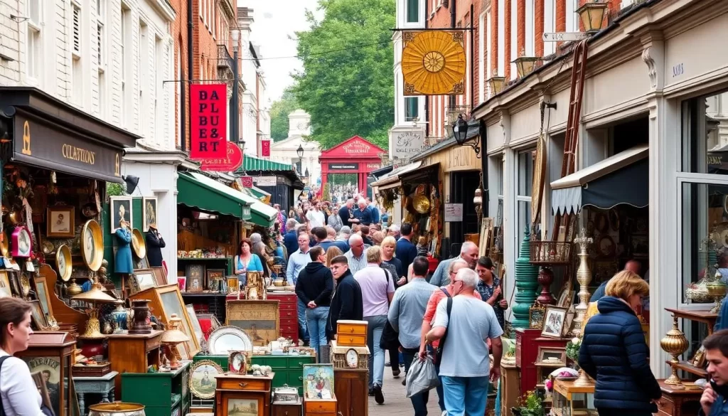 Image of Portobello Road Market London antiques