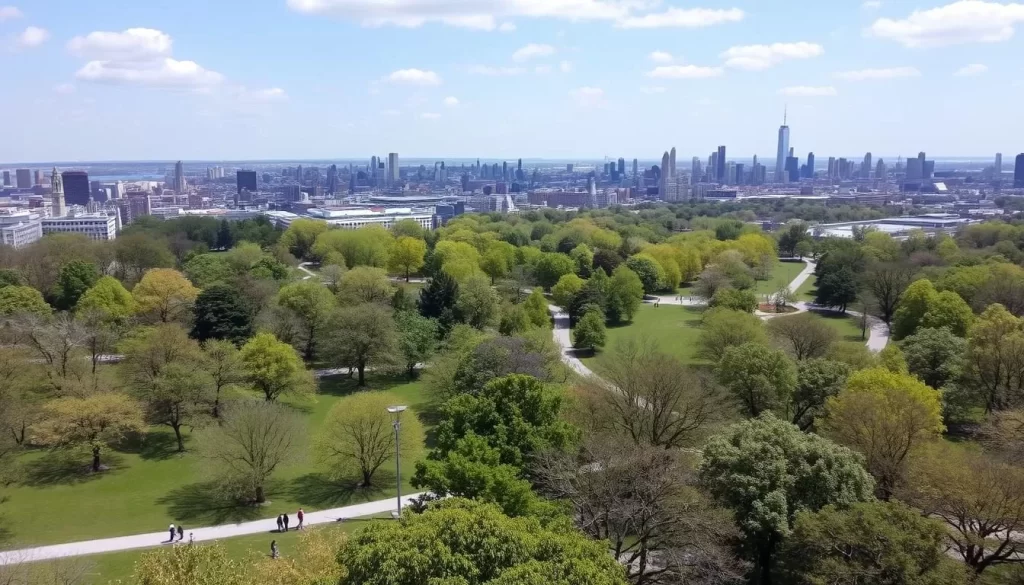Image of Prospect Park in Brooklyn, NYC