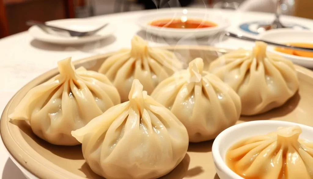 Image of Qing Xiang Yuan Dumplings' signature soup dumplings