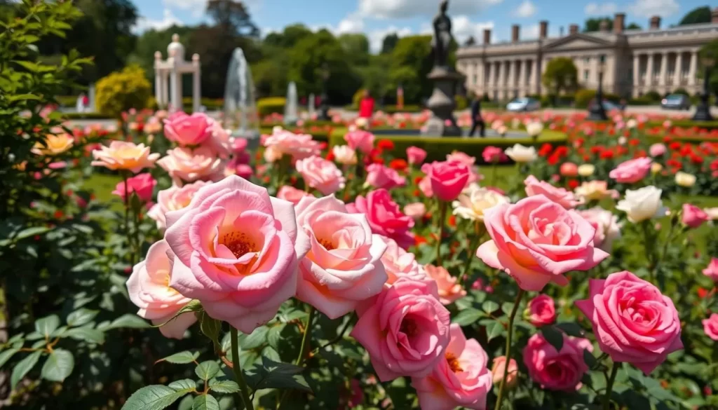 Image of Regent's Park rose gardens