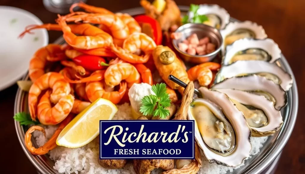 Image of Richard's Fresh Seafood's seafood platter