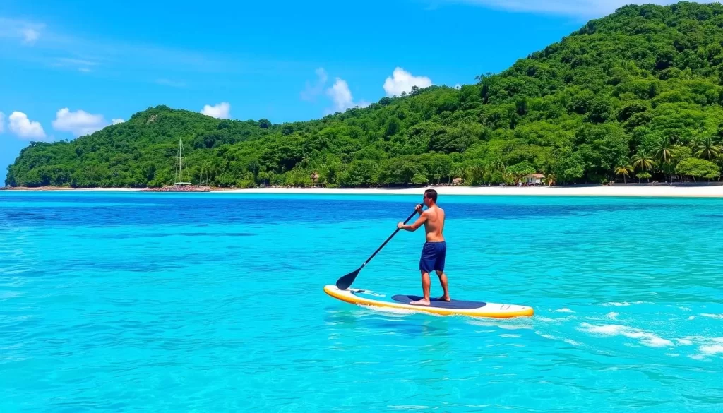 Image of SUP on Miyako Island