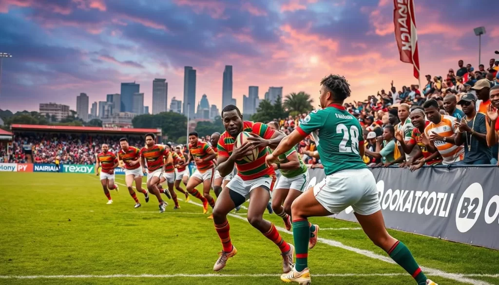 Image of Safari Sevens Rugby Tournament in Nairobi, Kenya
