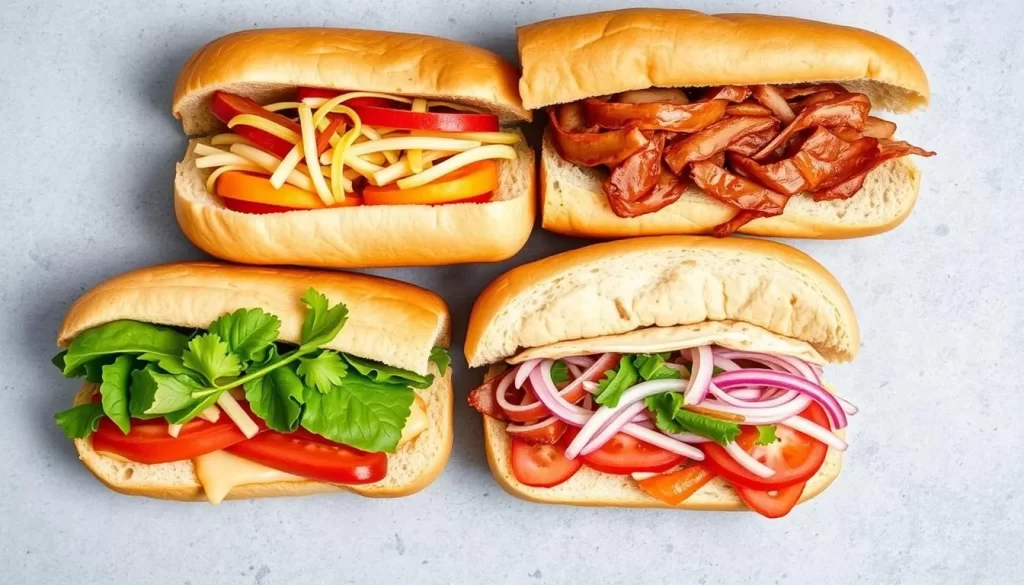 Image of Saigon Sisters' creative Banh Mi variations