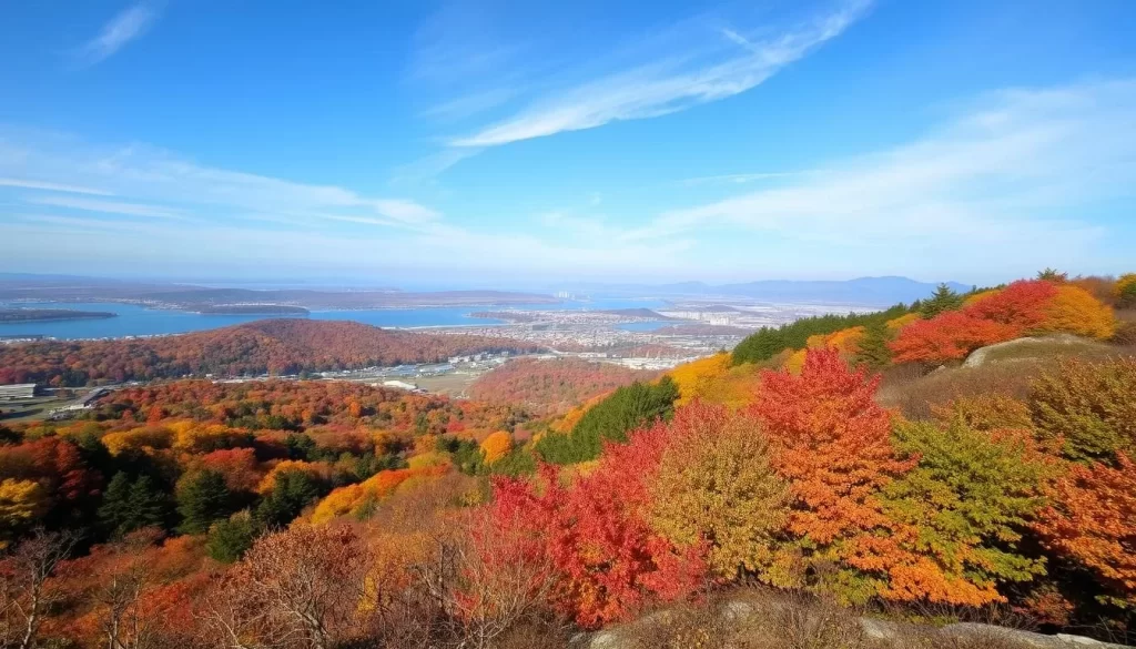 Image of Shimabara Peninsula during autumn