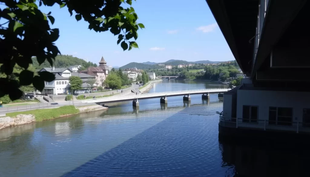 Image of Shimanto River with a "Chinkabashi" submersible bridge