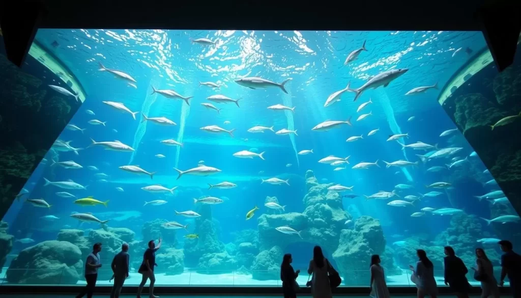 Image of Shinagawa Aquarium's main attraction