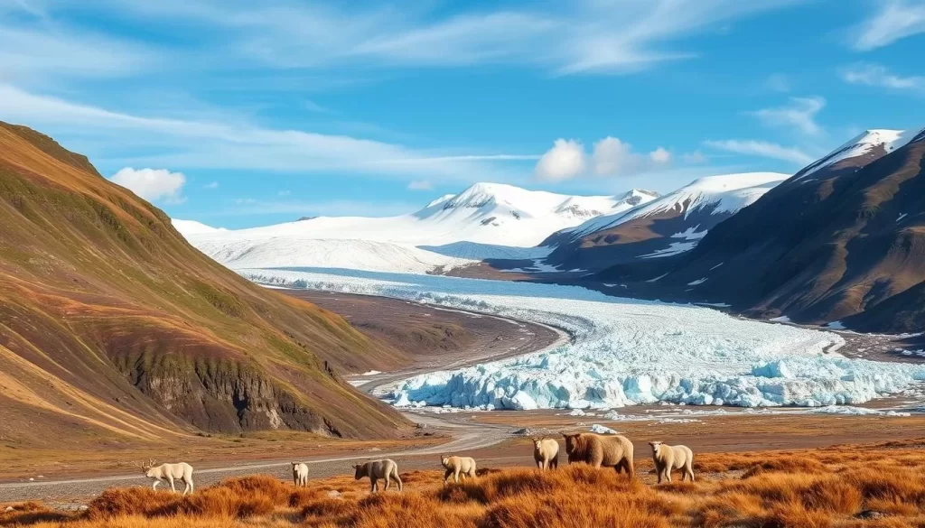 Image of Sirmilik National Park's glaciers and Arctic wildlife
