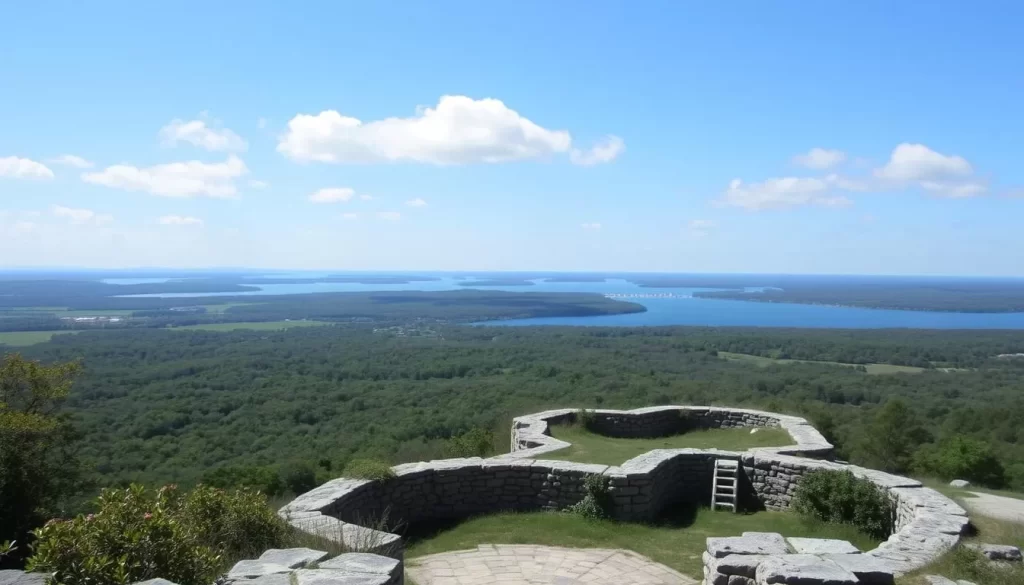 Image of Skmaqn-Port-la-Joye-Fort Amherst National Historic Site with a scenic view of the surrounding landscape