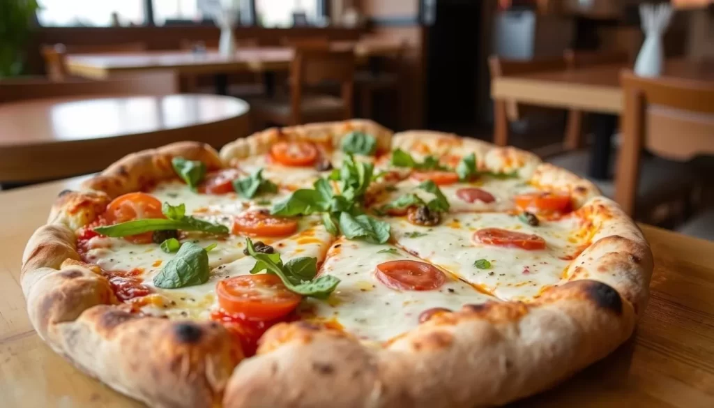 Image of Sodo Pizza Cafe's sourdough pizza
