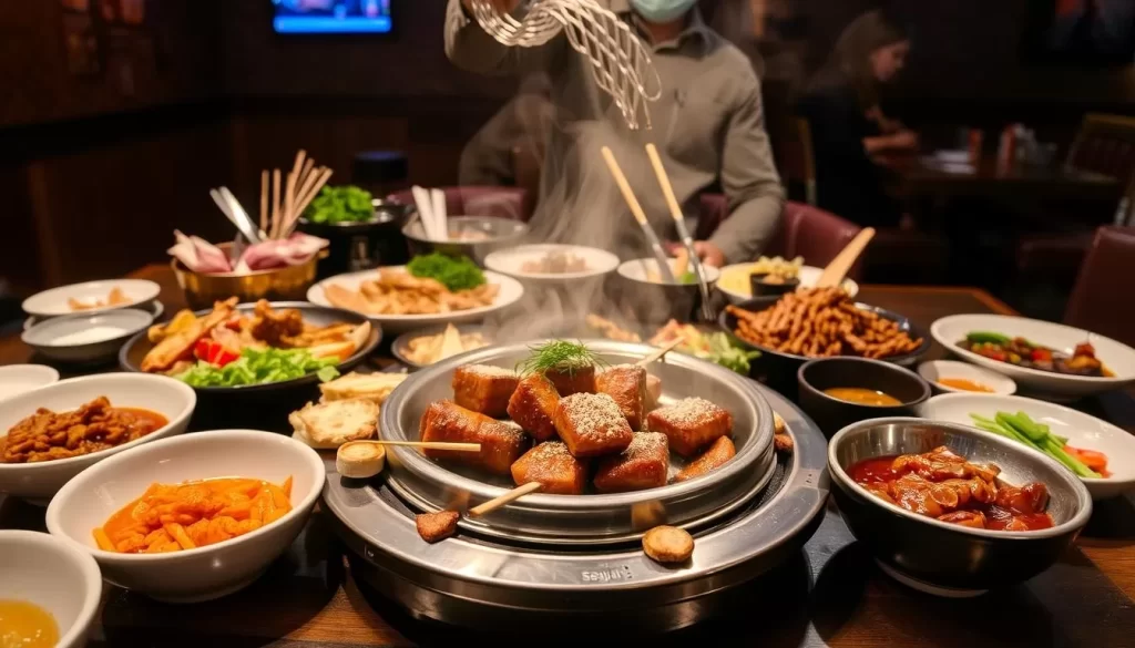 Image of Soju BBQ's halal-friendly Korean BBQ dishes