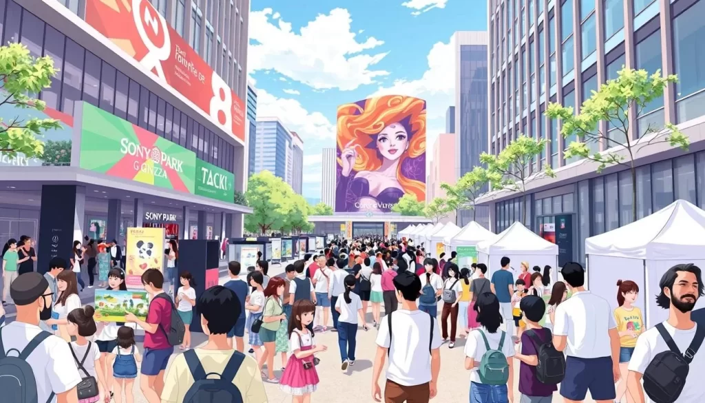 Image of Sony Park Ginza events