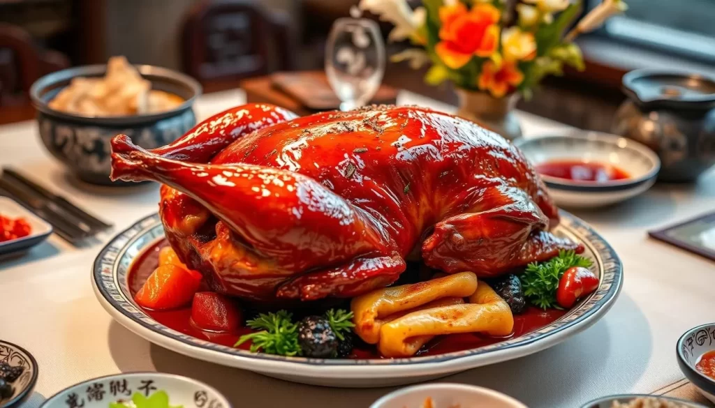 Image of Sun Wah BBQ's signature Beijing duck feast