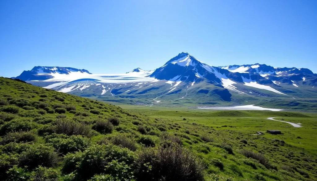 Image of Svalbard landscape during spring