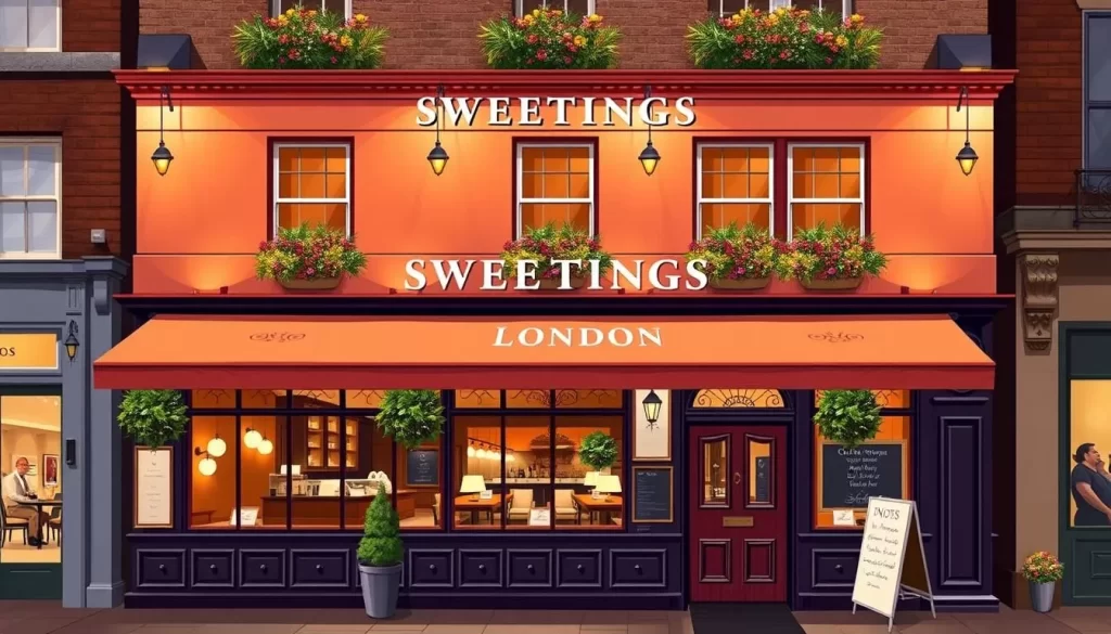 Image of Sweetings restaurant in the City of London