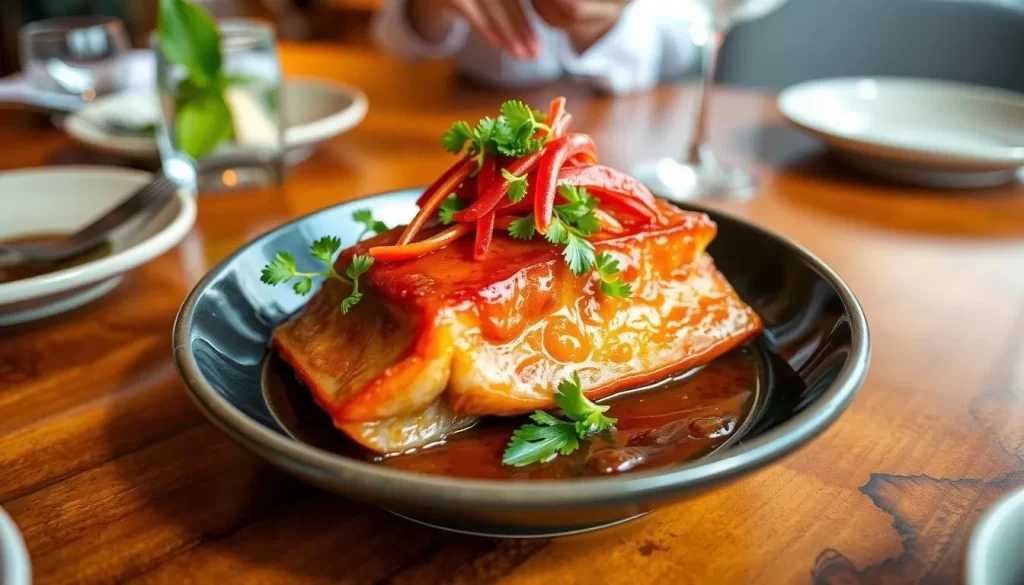 Image of Szechuan Mountain House's liang yi pork belly
