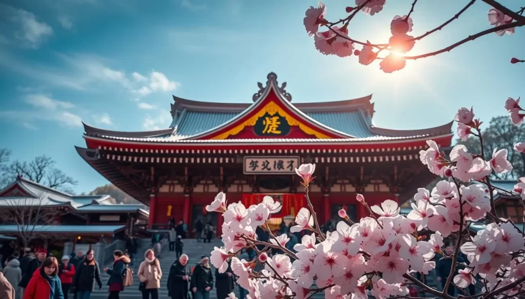 Image of Taga Taisha Shrine during Hatsumode