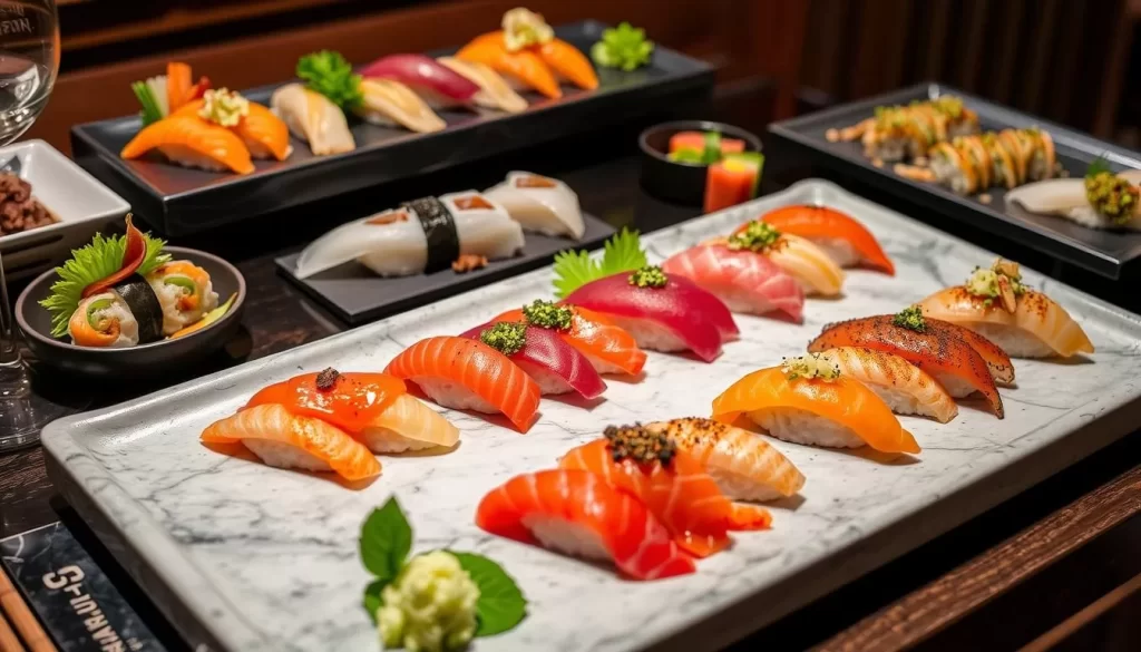 Image of Taku's omakase menu