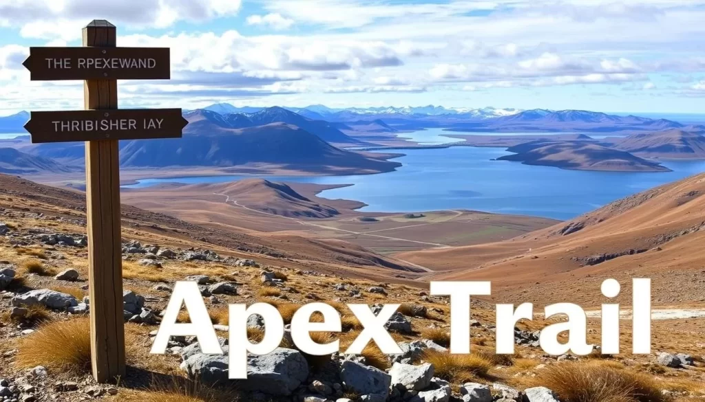 Image of The Apex Trail with Frobisher Bay in the background