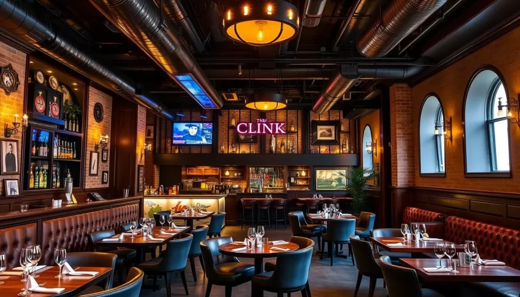 Image of The Clink Restaurant's interior