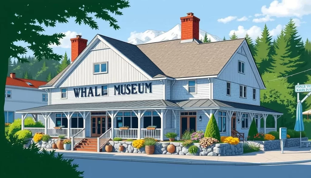 Image of The Whale Museum building in Friday Harbor