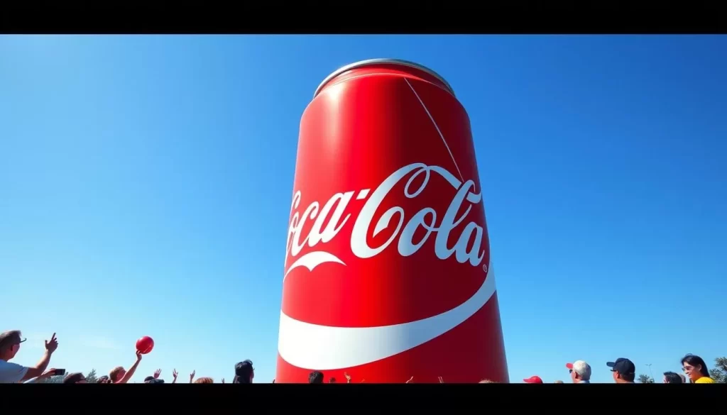 Image of The World's Largest Coca-Cola Can