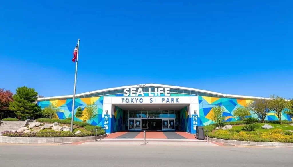 Image of Tokyo Sea Life Park's exterior or main entrance