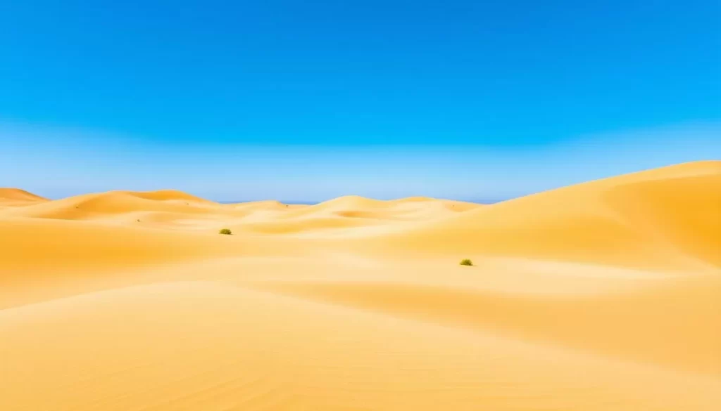 Image of Tottori Sand Dunes during summer