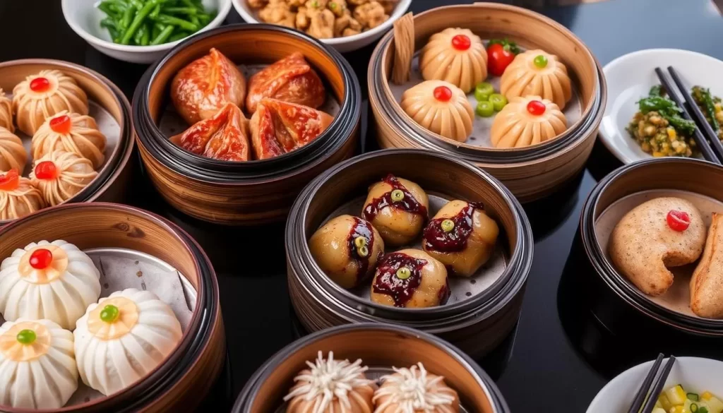 Image of Triple Crown's dim sum dishes