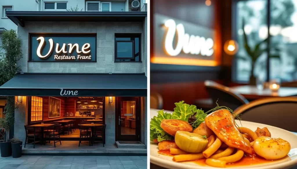 Image of Ume's exterior or a popular dish served there