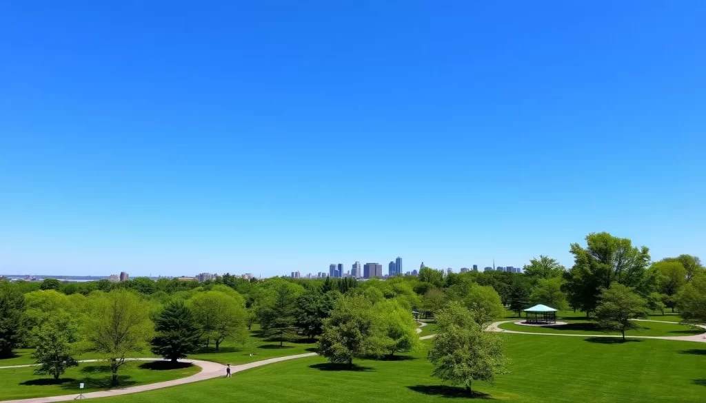 Image of Van Cortlandt Park in Bronx, NYC