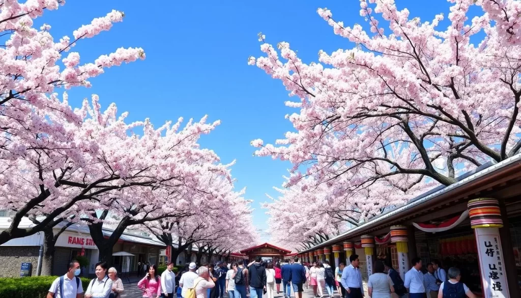 Image of Wakayama cherry blossom festival