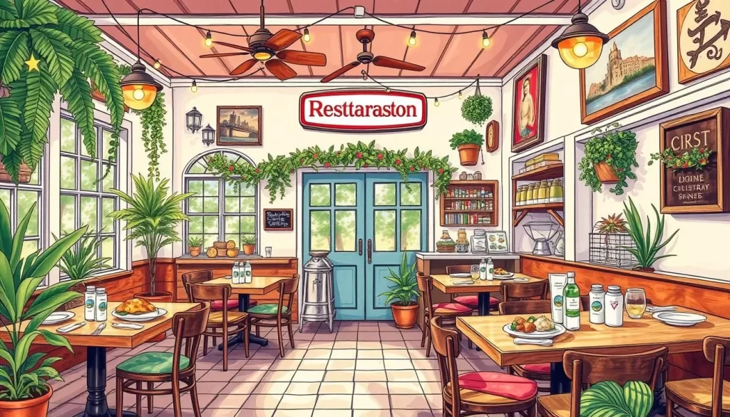 Image of a Charleston restaurant serving Lowcountry cuisine