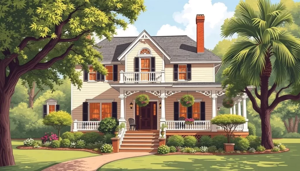 Image of a charming bed and breakfast in Lafayette, Louisiana