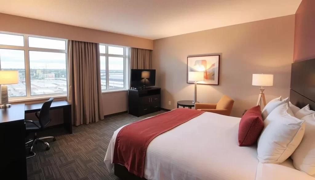 Image of a comfortable hotel room in Swift Current