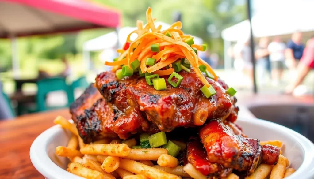 Image of a delicious barbecue dish at Kelowna Ribfest